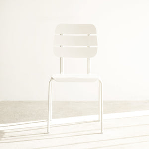 Alicante Outdoor Dining Chair White in Metal from Originals Furniture Singapore