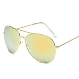 Women Square Vintage Mirrored Sunglasse