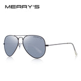 MERRY'S DESIGN Men/Women Classic Pilot Polarized Sunglasses 58mm UV400 Protection S'8025