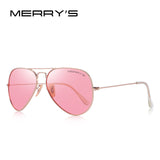 MERRY'S DESIGN Men/Women Classic Pilot Polarized Sunglasses 58mm UV400 Protection S'8025